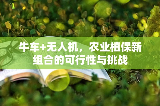 牛车+无人机，农业植保新组合的可行性与挑战