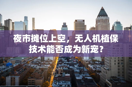 夜市摊位上空，无人机植保技术能否成为新宠？