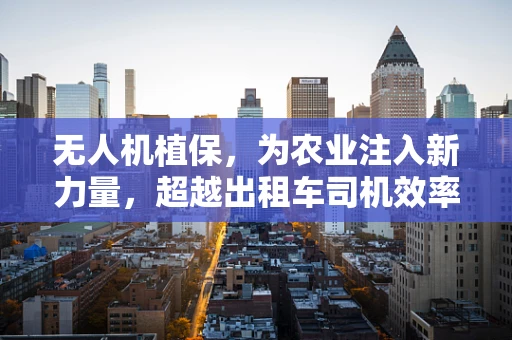 无人机植保，为农业注入新力量，超越出租车司机效率