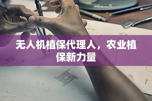 无人机植保代理人，农业植保新力量
