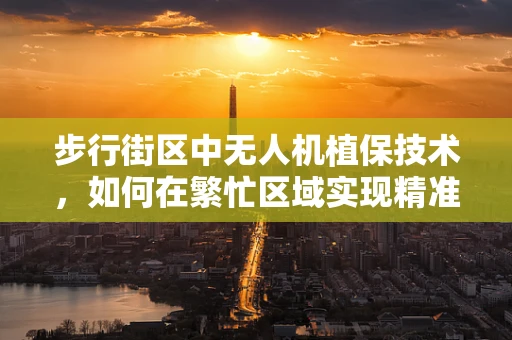 步行街区中无人机植保技术，如何在繁忙区域实现精准高效作业？