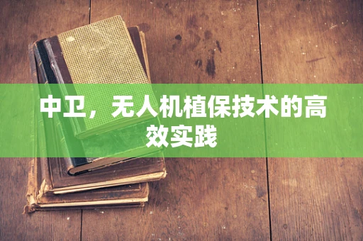 中卫，无人机植保技术的高效实践
