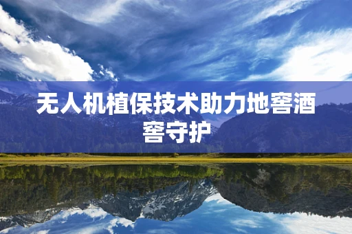 无人机植保技术助力地窖酒窖守护