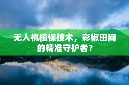 无人机植保技术，彩椒田间的精准守护者？
