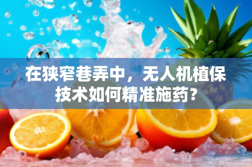 在狭窄巷弄中，无人机植保技术如何精准施药？