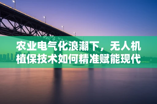农业电气化浪潮下，无人机植保技术如何精准赋能现代农业？