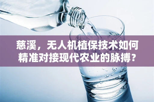 慈溪，无人机植保技术如何精准对接现代农业的脉搏？