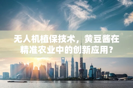 无人机植保技术，黄豆酱在精准农业中的创新应用？