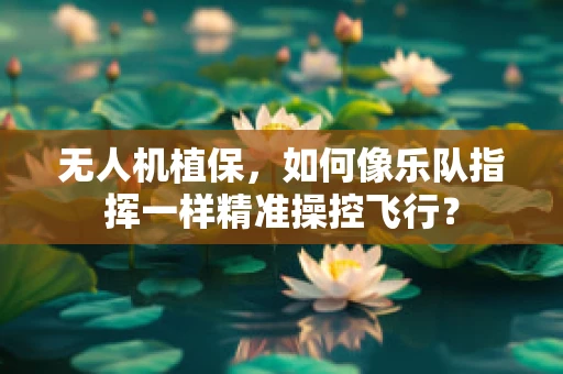 无人机植保，如何像乐队指挥一样精准操控飞行？