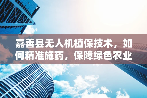 嘉善县无人机植保技术，如何精准施药，保障绿色农业？