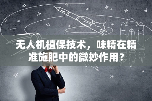 无人机植保技术，味精在精准施肥中的微妙作用？