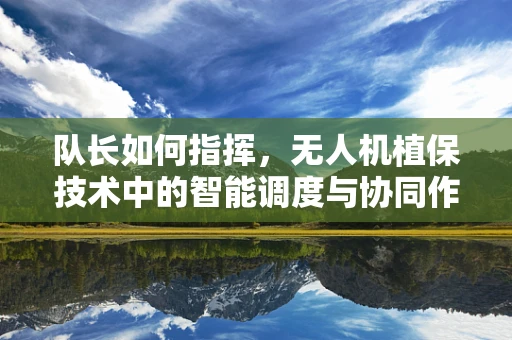 队长如何指挥，无人机植保技术中的智能调度与协同作业？