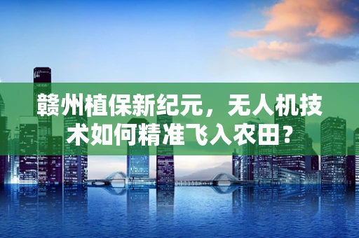 赣州植保新纪元，无人机技术如何精准飞入农田？