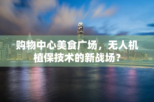 购物中心美食广场，无人机植保技术的新战场？