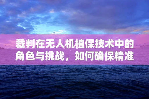 裁判在无人机植保技术中的角色与挑战，如何确保精准施药与高效作业的公正性？