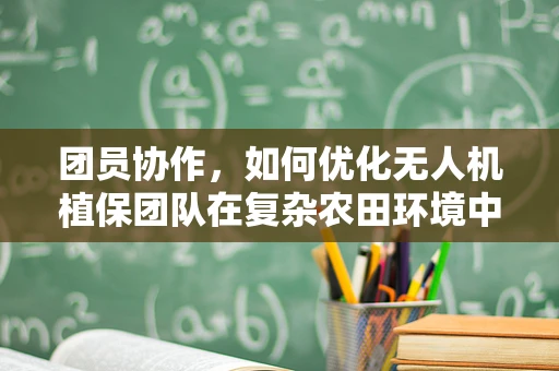 团员协作，如何优化无人机植保团队在复杂农田环境中的作业效率？