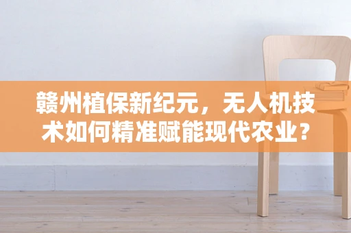 赣州植保新纪元，无人机技术如何精准赋能现代农业？