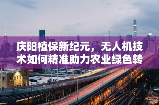 庆阳植保新纪元，无人机技术如何精准助力农业绿色转型？