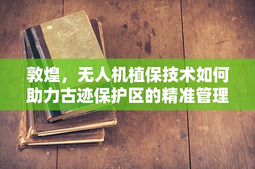 敦煌，无人机植保技术如何助力古迹保护区的精准管理？