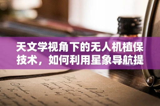 天文学视角下的无人机植保技术，如何利用星象导航提高精准作业？
