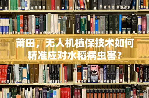 莆田，无人机植保技术如何精准应对水稻病虫害？