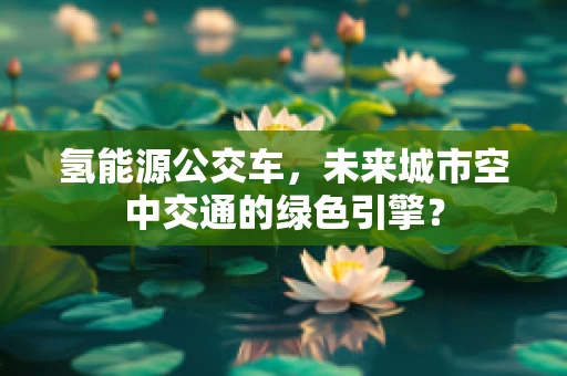 氢能源公交车，未来城市空中交通的绿色引擎？
