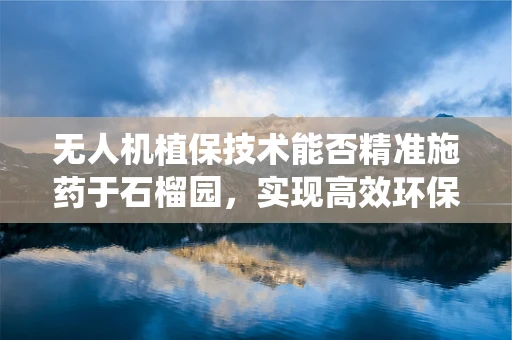 无人机植保技术能否精准施药于石榴园，实现高效环保的病虫害管理？