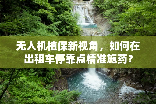无人机植保新视角，如何在出租车停靠点精准施药？