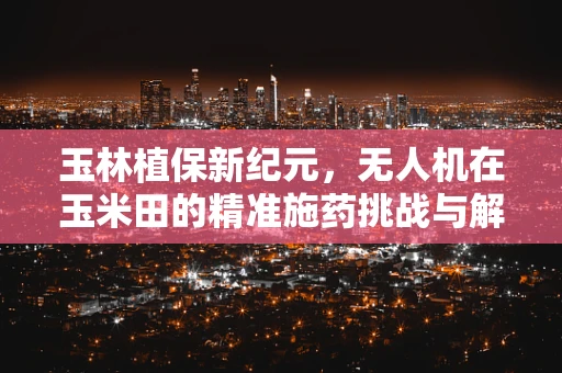 玉林植保新纪元，无人机在玉米田的精准施药挑战与解决方案