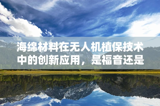 海绵材料在无人机植保技术中的创新应用，是福音还是挑战？