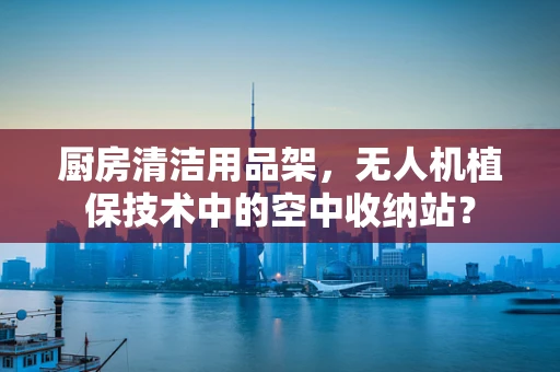 厨房清洁用品架，无人机植保技术中的空中收纳站？