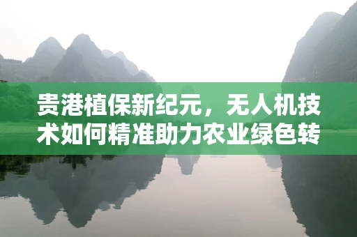 贵港植保新纪元，无人机技术如何精准助力农业绿色转型？