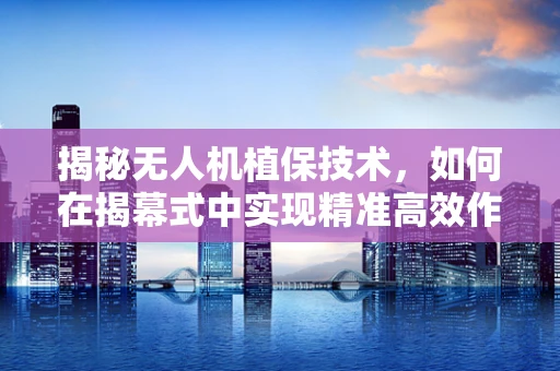 揭秘无人机植保技术，如何在揭幕式中实现精准高效作业？