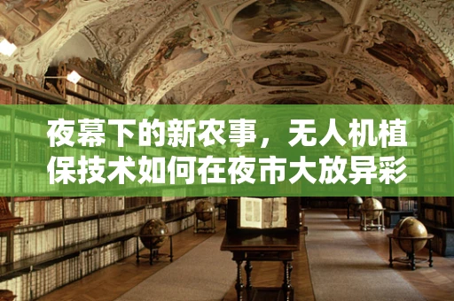 夜幕下的新农事，无人机植保技术如何在夜市大放异彩？