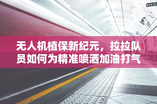 无人机植保新纪元，拉拉队员如何为精准喷洒加油打气？
