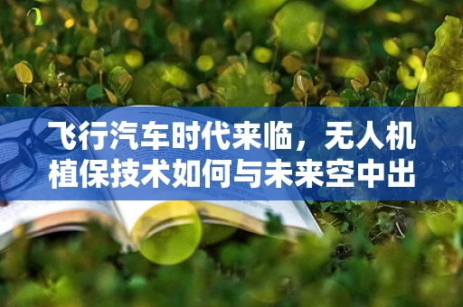 飞行汽车时代来临，无人机植保技术如何与未来空中出行共舞？