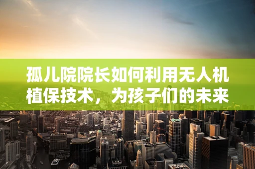 孤儿院院长如何利用无人机植保技术，为孩子们的未来播种希望？