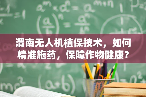 渭南无人机植保技术，如何精准施药，保障作物健康？
