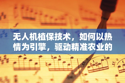 无人机植保技术，如何以热情为引擎，驱动精准农业的未来？