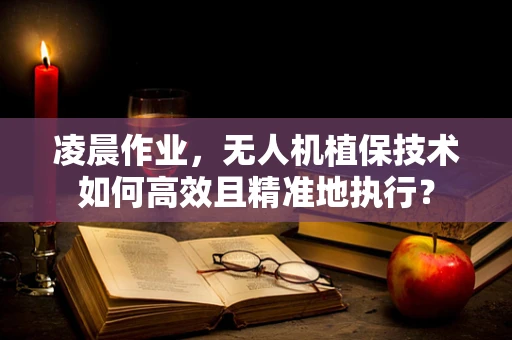 凌晨作业，无人机植保技术如何高效且精准地执行？