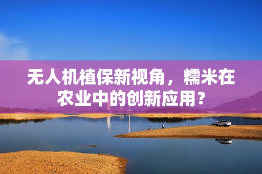 无人机植保新视角，糯米在农业中的创新应用？