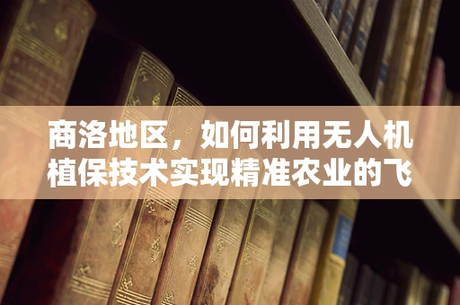 商洛地区，如何利用无人机植保技术实现精准农业的飞跃？