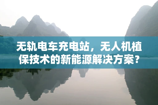 无轨电车充电站，无人机植保技术的新能源解决方案？