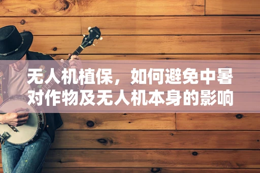 无人机植保，如何避免中暑对作物及无人机本身的影响？