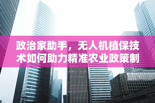 政治家助手，无人机植保技术如何助力精准农业政策制定？