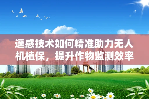 遥感技术如何精准助力无人机植保，提升作物监测效率？