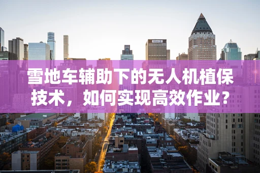 雪地车辅助下的无人机植保技术，如何实现高效作业？
