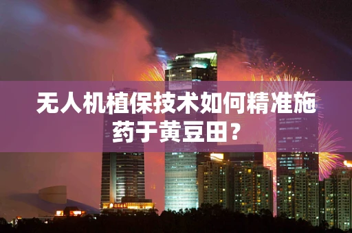 无人机植保技术如何精准施药于黄豆田？