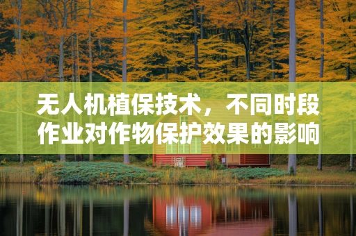 无人机植保技术，不同时段作业对作物保护效果的影响