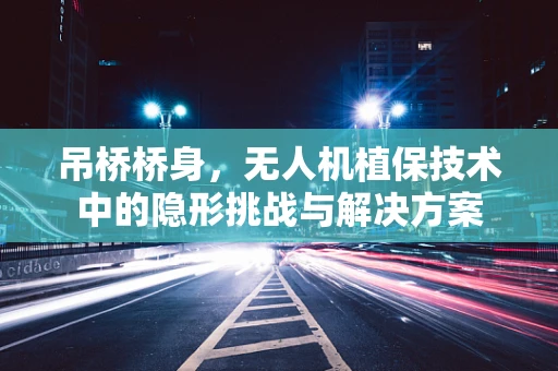 吊桥桥身，无人机植保技术中的隐形挑战与解决方案